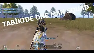 ONE MAN Mi Squad😂 PUBG MOBİLE
