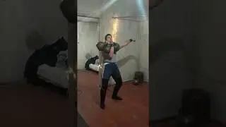 #Швунг Первый турецкий подъем с 3 несвязанными гирями по 16 кг