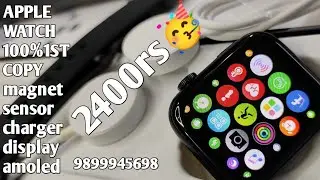Apple watch 100%1st copy display amoled 10 September 2021