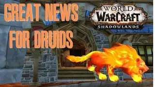 New Druid customisation options at the barber shop | Shadowlands pre-patch
