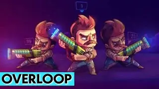 Overloop Gameplay // Cloning Puzzle Platformer (Game Festival Demo)