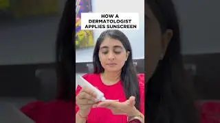 How to use sunscreen on face? | Correct way of applying sunscreen