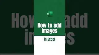 How to add an image in a cell in Excel