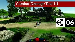 06 RPG Unity C# Course - Damage Text and Clickable Weapon Points