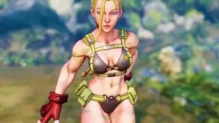 Street Fighter V Swimsuits - Cammy vs Karin - 5 Rounds -  Bikini Costumes - HD