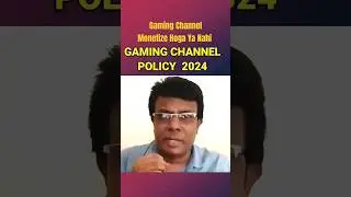 gaming channel monetize hoga ya nahi ll #shorts #viral #trending