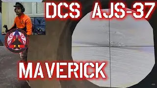 DCS AJS37 - RB75 , RB75T y RB75B (AGM65A y AGM65B) TUTORIAL - MAVERICK