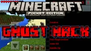 Minecraft PE-Ghost Hack,Too Many Items