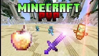 Trying some PvP in minecraft