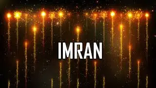 JOYEUX ANNIVERSAIRE IMRAN