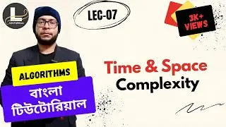 (Part-2.2) Time and Space Complexity (Part-2) | Algorithms Bangla Tutorial