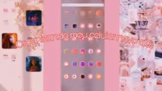 Organizando meu celular novo a10s♥️- Olha jackelline