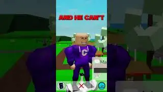 Roblox But I CANT TOUCH BROWN!