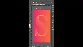 Change any text into interesting graphics in Adobe illustrator 