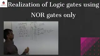 Realization of logic gates using  NOR Gates only | Digital Electronics