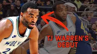 What We Saw In TJ Warren's Timberwolves Debut