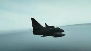A-4P (B) Skyhawk V Brigada Aérea - Fuerza Aérea Argentina / 3D Animation Unreal Engine 5