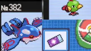 Pokémon Hyper Emerald T2#25 Kyogre Perfeito é Bilhete De Lendários