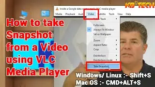 VLC Tricks 👉 How to take Snapshot from a Video using VLC Media Player 2020