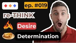 Desire will eat determination for breakfast.