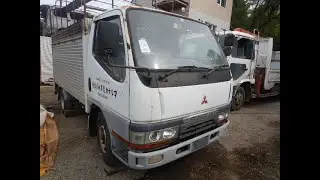 Видеообзор кабины Mitsubishi Canter 1995 г. FE516BT-0263
