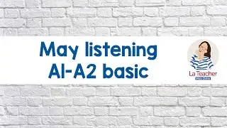 MAY 24. INGLÉS INICIAL. Listening: A little getaway. Ejercicio de suscripción