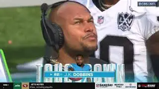 J.K. Dobbins FIRST TOUCHDOWN with Chargers 🔥 Chargers vs Raiders 2024 Highlights