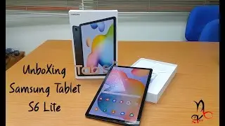 UnBoxing Samsung Tablet S6 Lite
