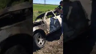 В Тольятти сгорел автомобиль