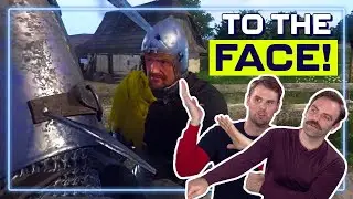 ФЕХТОВАЛЬЩИКИ повторяют удары из Kingdom Come Deliverance | Профи Пробуют