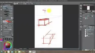 Manga Studio 5 / Clip Studio Paint: Perspective Ruler