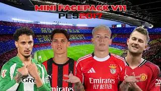 Mini Facepack V11 PES 2017 (Free & Works on All Patches)