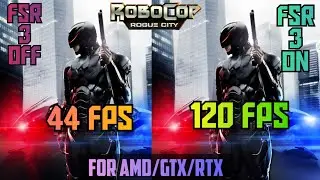 how to install 100% stable fsr 3 stable in robocop rogue city for gtx/amd/rtx 2 zip