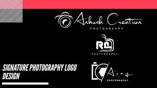 How To Make Professional Signature Photography Logo Design In Mobile signature logo kaise banaye
