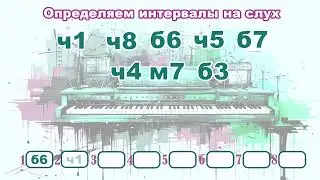 Интервалы - Слуховой анализ