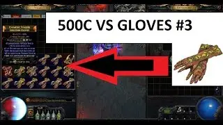 Crafting Energy Shield Gloves with Chaos Spam #3