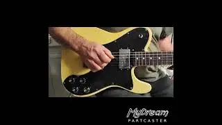 MyDream Partcaster Custom Built - Relic Aged White Deluxe 72 CuNiFe