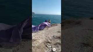 Съёмки у скалы дракона