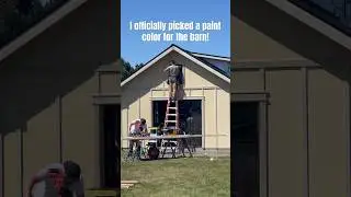 Paint Color for the Party Barn Build! #home #building #diy