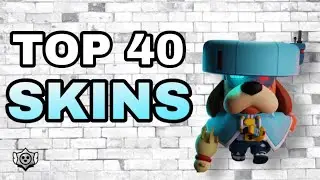 Meine TOP 40 *Brawl Stars* SKINS • Brawl Stars Deutsch
