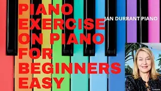 Piano Exercise for Beginners Slow Easy