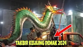 Beginilah Suasana Takbiran Desa Banjarsari Kec. Gajah Kab. Demak‼️Terbaru Idul Fitri 2024