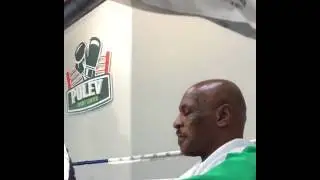 Mike Tyson Visits Kubrat & Tervel Pulev Boxing Academy In Sofia- Sports Center PULEV