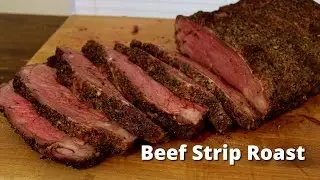 Smoked Strip Loin Roast | NY Strip Loin Roast on Ole Hickory Smoker with Malcom Reed HowToBBQRight