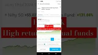 High risk high return mutual funds..Paytm money app..https://paytmmoney.page.link/uMwU4Ac6aLRVxBhx7