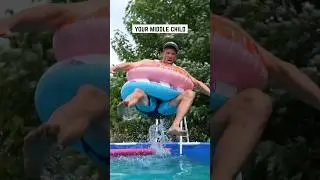 Your kids swimming