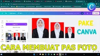 Cara membuat pas foto 3x4, 4x6 di aplikasi CANVA
