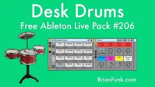 Desk Drums - Free Ableton Live Pack 206