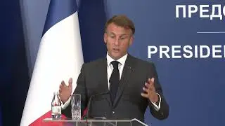 Gouvernement: Macron affirme faire "tous ses efforts" pour "aboutir à la meilleure solution"