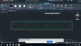 MENGGAMBAR DINDING DI AUTOCAD